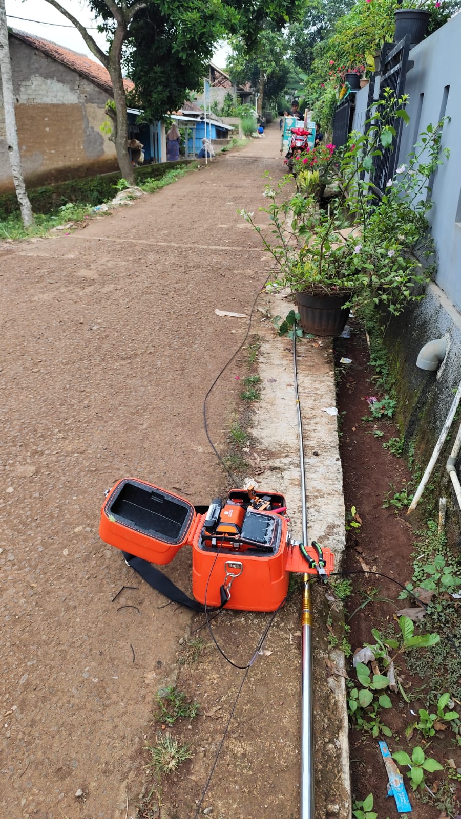 Penyambungkan Kabel FO putus