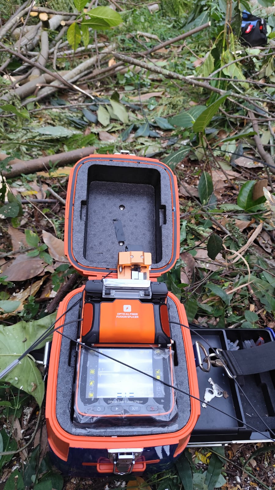 Penyambungan kabel yang putus