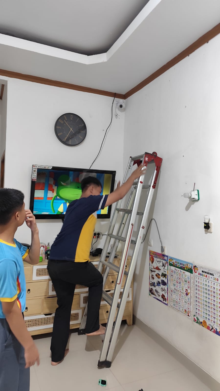 Instalasi Paket 6 IP CCTV PTZ